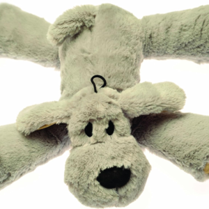 "Big Paws Super Soft Plush Dog Toy for All Breed Sizes with Squeaker in Each Leg