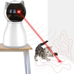 Laser Cats Toy for Indoor Cats, Motion Activated Interactive Cat Toys for Kitten/Dogs,Usb Rechargeable